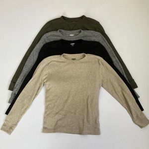Old Navy Mens Small Thermal Long Sleeve Bundle